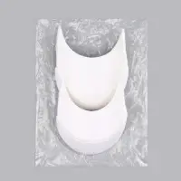 Козырёк для кепки, гнутый, 5.5&times;19 см, белый