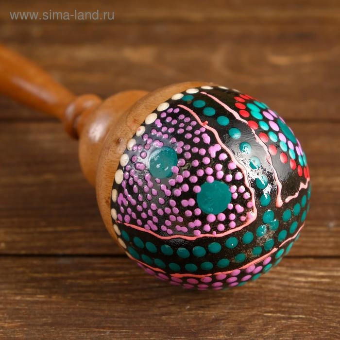 Сувенирный музыкальный инструмент «Маракас разноцветный», 27×7×7 см +/- 1 см Сувенирный музыкальный инструмент «Маракас разноцветный», 27×7×7 см +/- 1 см