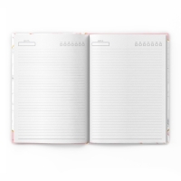 Ежедневник в твердой обложке А5, 160 л. "Весна это состояние души"