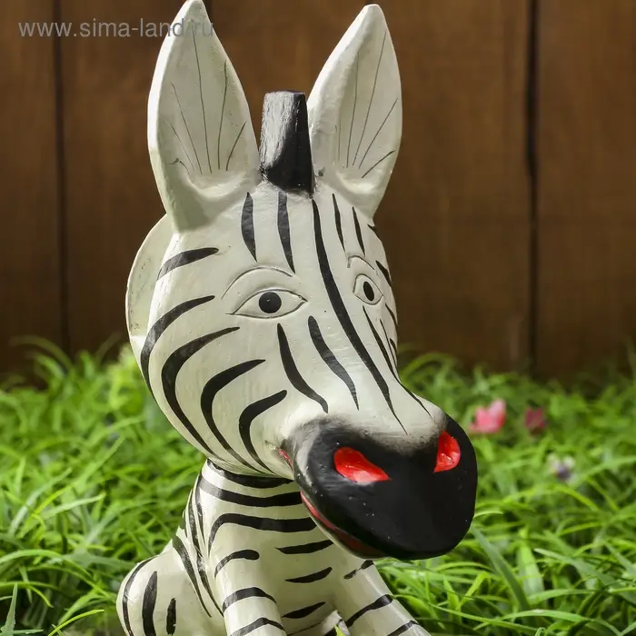 Сувенир &laquo;Маленькая зебра&raquo;, подставка под очки, 20&times;14&times;7 см, дерево