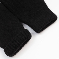 Варежки женские, цвет чёрный, размер 7-8 Варежки женские, цвет чёрный, размер 7-8