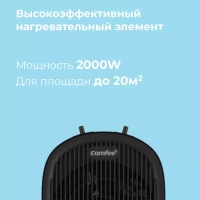 Тепловентилятор обогреватель настольный CFH2001, черный