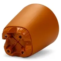 Кашпо с прикорневым поливом 8 л D-24см, H-25см карамель "Гранд"