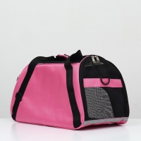 Сумка-переноска сетчатая, 43 х 21 х 30 см, розовая Сумка-переноска сетчатая, 43 х 21 х 30 см, розовая