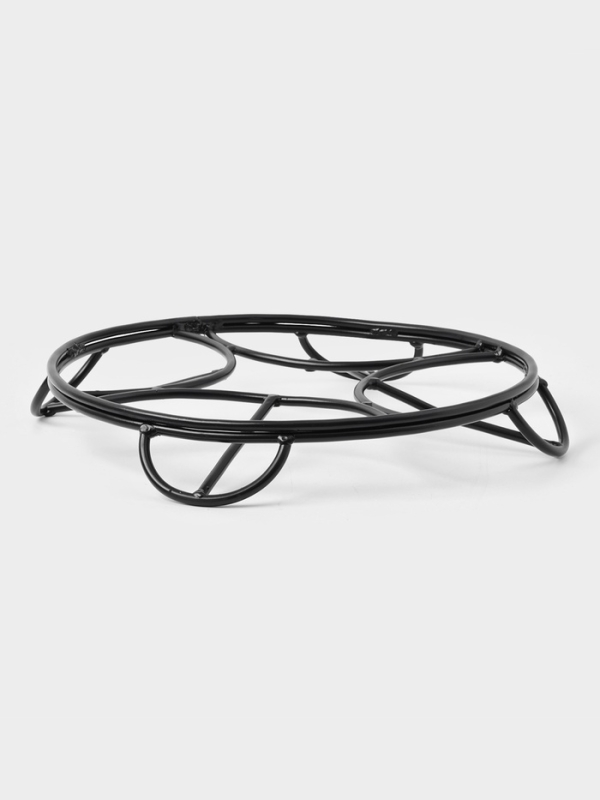 Подставка под тандыр, d=37 см, максимальная нагрузка 150 кг, металл, чёрная, форма МИКС