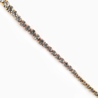 Заколка прядь со стразами новогодняя &laquo;Верь в мечту&raquo;, на Новый год, 1,5 х 1,5 х 2 х 45 см