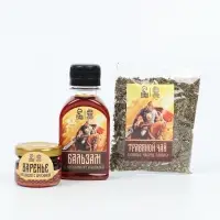 Набор: чай варенье бальзам "Богатырь" в пакете