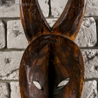 Маска дерево "Буйвол" 50х14х5 см