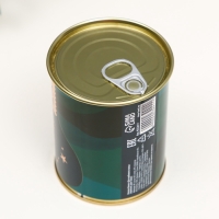 Подарочные носки в банке &laquo;Для любимого папы&raquo;, (внутри носки мужские, цвет чёрный)