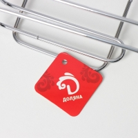 Держатель для туалетной бумаги двойной Доляна, 18&times;15&times;20 см