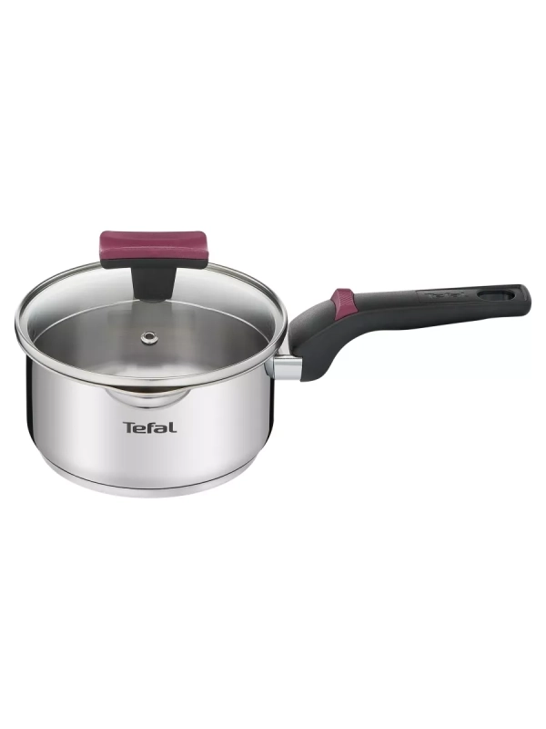 Ковш со стеклянной крышкой Cook & Clip 16 см, 1,5 л