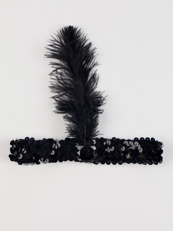 Карнавальный набор Гэтсби туника, гол убор цвет золото р-р 46-48 Карнавальный набор Гэтсби туника, гол убор цвет золото р-р 46-48