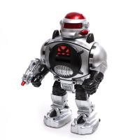 Робот радиоуправляемый &laquo;Космический боец&raquo;, световые и звуковые эффекты, стреляет дисками, МИКС