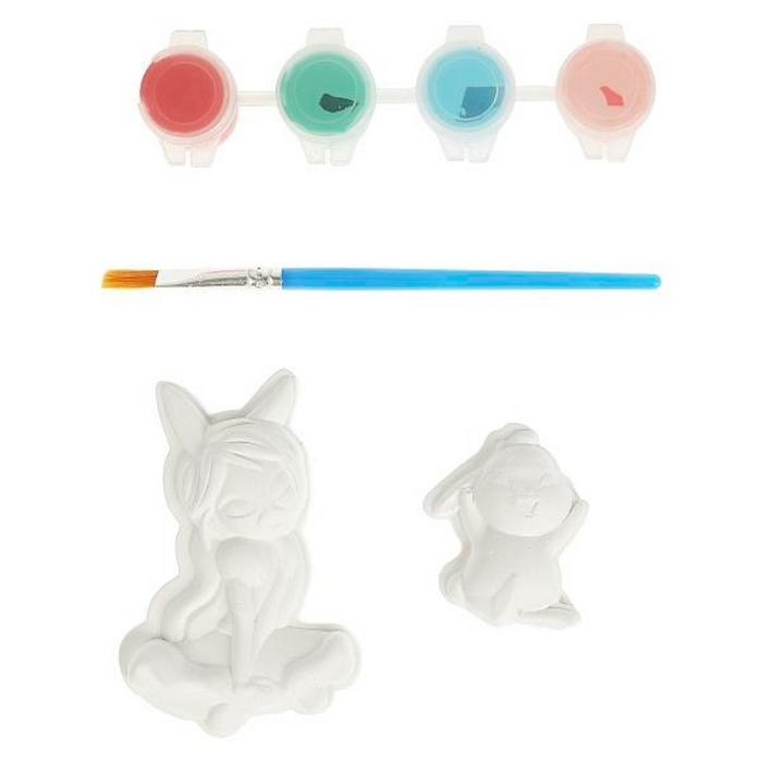 Набор для творочества &laquo;Барельеф для росписи. Энчантималс&raquo;, 2 шт.