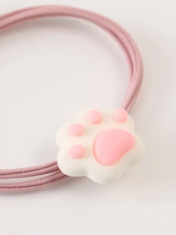 Резинка для волос &laquo;Лапка&raquo;, набор 2 шт, Коты аристократы