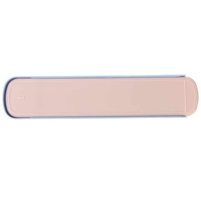 Пенал-футляр пластиковый, 43х200х23 мм, выдвижной, Холодное сердце