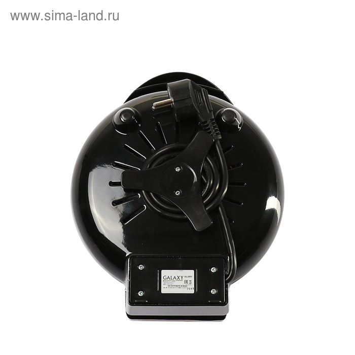 Электровафельница Galaxy GL 2951, 1200 Вт, тонкие вафли, антипригарное покрытие, чёрная Электровафельница Galaxy GL 2951, 1200 Вт, тонкие вафли, антипригарное покрытие, чёрная