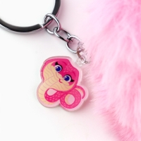 Брелок новогодний, для ключей, пушистик &laquo;Новый год: Твоя мечта исполнится&raquo; 9 х 12 см