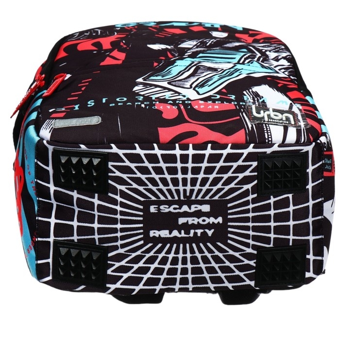 Рюкзак молодежный 39 х 30 х 17, эргономичная спинка, deVENTE Label 19L, + usb Gravity 7032438