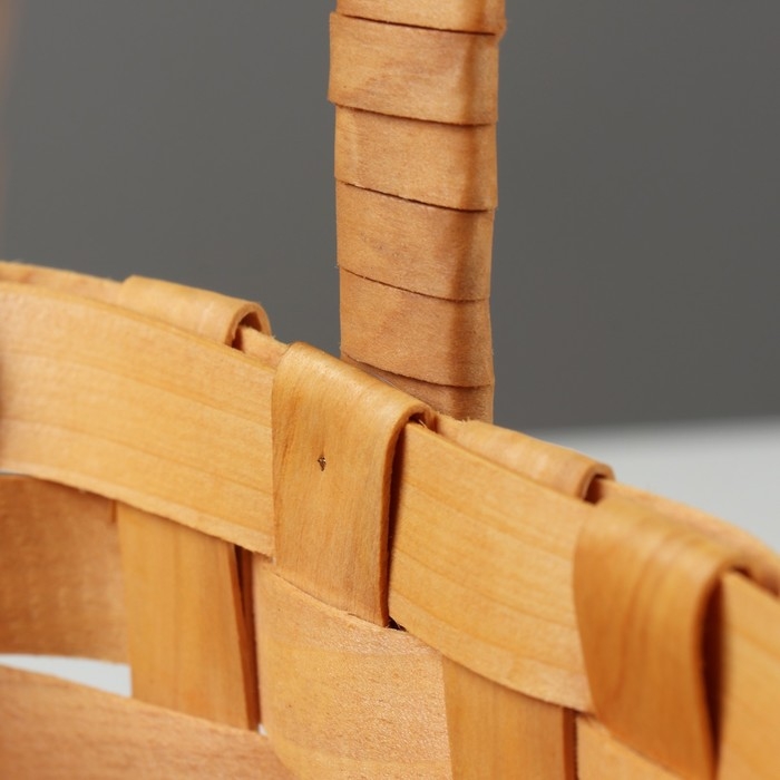 Корзина плетеная, 31 x 18,5 x 15/34,5 см, секвойя Корзина плетеная, 31 x 18,5 x 15/34,5 см, секвойя