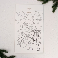 Новогодняя игра на липучках &laquo;Новый год! Ёлочка Деда Мороза&raquo;