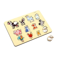 Вкладыш «Животные фермы», 12 вкладышей Вкладыш «Животные фермы», 12 вкладышей