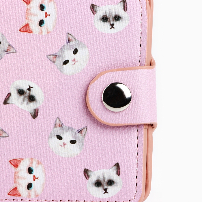 Кошелёк-книжка &laquo;Котики&raquo;, 11х9.5х2 см