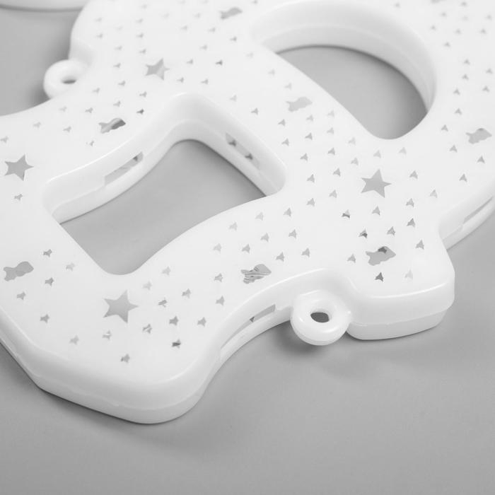 Светодиодная фигура &laquo;Снеговик с метлой&raquo; 25 &times; 40 см, пластик, 220 В, свечение мульти (RG/RB)