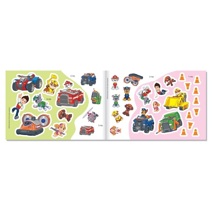 Набор альбомов 100 и 250 наклеек «Щенячий патруль», 3 шт., PAW PATROL Набор альбомов 100 и 250 наклеек «Щенячий патруль», 3 шт., PAW PATROL