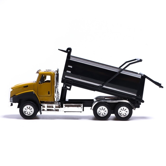 Грузовик металлический &laquo;Самосвал&raquo;, инерция, открываются двери, свет и звук