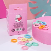 Резинки для волос &laquo;Махрушка&raquo;, котики, 50 шт.