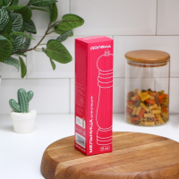 Мельница для специй Доляна &laquo;Дуновение леса&raquo;, 21&times;4,5 см, керамический механизм, цвет светлое дерево