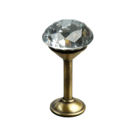 Держатель для штор KD001, однорожковый, цвет бронза Держатель для штор KD001, однорожковый, цвет бронза