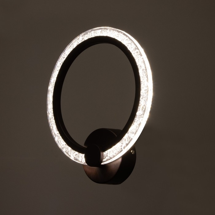 Бра 1833/1CF LED 24Вт 4000К кофе 25,5х6,5х29 см