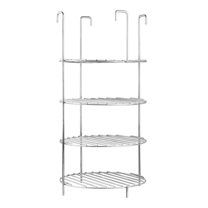 Решетка 4-х ярусная на крестовину тандыра, d-23 см, h-44 см, расстояние между ярусами 10 см