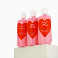 Подарочный набор косметики Just love, шампунь для волос, гель для душа, пена для ванны, 3 х 300 мл, аромат манго и клубники, ЧИСТОЕ СЧАСТЬЕ Подарочный набор косметики Just love, шампунь для волос, гель для душа, пена для ванны, 3 х 300 мл, аромат манго и клубники, ЧИСТОЕ СЧАСТЬЕ