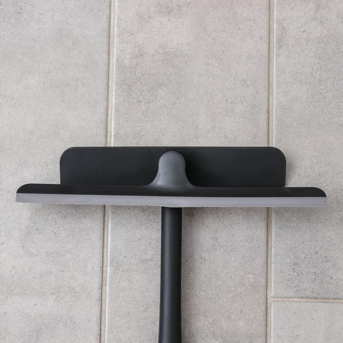 Щётка для окон Доляна &laquo;Элит&raquo;, целлюлозная губка 21&times;4 см, поворотный силиконовый водосгон27,5, 28&times;34&times;6 см, цвет МИКС