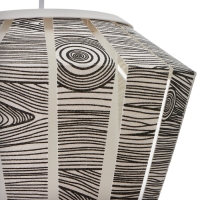 Светильник BayerLux 1674/1WT E27 40Вт бело-черный 29х29х25-125 см