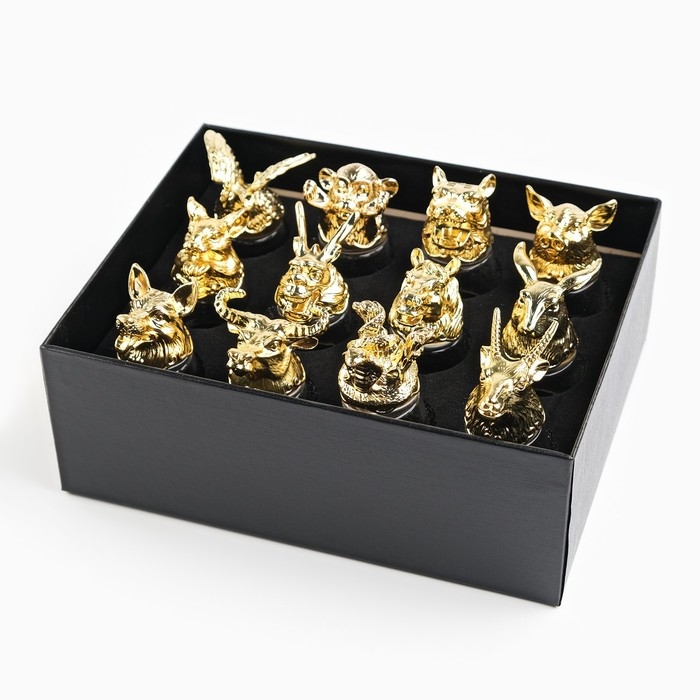 Подарочный набор рюмок-перевертышей Подарочный набор рюмок-перевертышей "Лучшему мужчине", на 12 персон, рюмка 30 мл