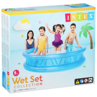 Бассейн надувной «Геометрия», 188 х 46 см, от 3 лет, 58431NP INTEX Бассейн надувной «Геометрия», 188 х 46 см, от 3 лет, 58431NP INTEX