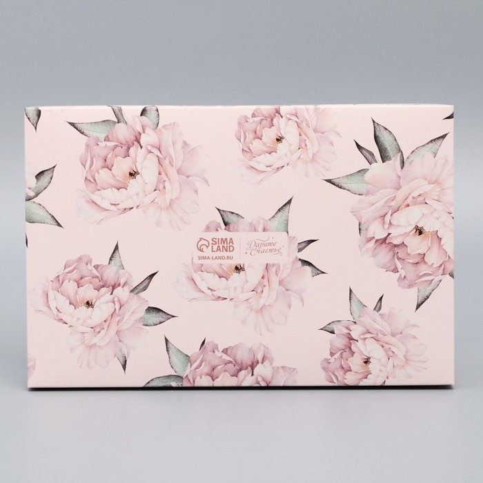 Коробка кондитерская для муссовых пирожных &laquo;С любовью&raquo;, 27 х 17.8 х 6.5 см