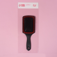 Расчёска массажная, широкая, 8 &times; 24 см, цвет МИКС