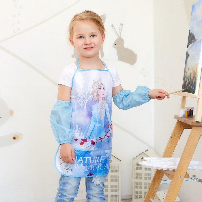 Фартук с нарукавниками детский Фартук с нарукавниками детский "Narure", Холодное сердце, 49х39 см