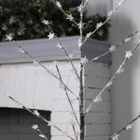 Светодиодный куст «Звёзды» 1.5 м, 84 LED, мигание, 220 В, свечение мульти (RG/RB) Светодиодный куст «Звёзды» 1.5 м, 84 LED, мигание, 220 В, свечение мульти (RG/RB)