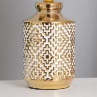 Лампа настольная "Клаудия" 1х40Вт Е14 белый/золото 22х22х36см Лампа настольная "Клаудия" 1х40Вт Е14 белый/золото 22х22х36см