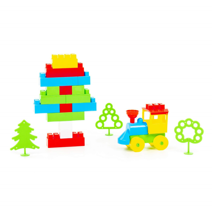 Конструктор «Строитель», 44 детали Конструктор «Строитель», 44 детали