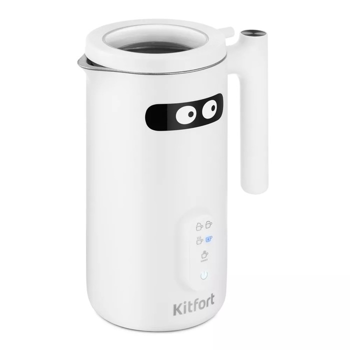 Капучинатор Kitfort КТ-775, 500 Вт, 0.5 л, 5 режимов, белый