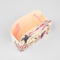 Переноска для цветов складная «Расцветай», 17 × 13 × 7 см Переноска для цветов складная «Расцветай», 17 × 13 × 7 см