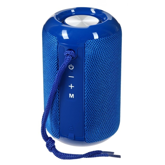 Портативная колонка Hoco HC1, 5 Вт, 1200 мАч, BT5.0, microSD, USB, AUX, FM-радио, синяя Портативная колонка Hoco HC1, 5 Вт, 1200 мАч, BT5.0, microSD, USB, AUX, FM-радио, синяя