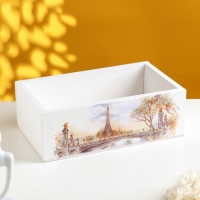 Кашпо флористическое деревянное " ПРОВАНС №1" 24,5х14,5х8 см Кашпо флористическое деревянное " ПРОВАНС №1" 24,5х14,5х8 см